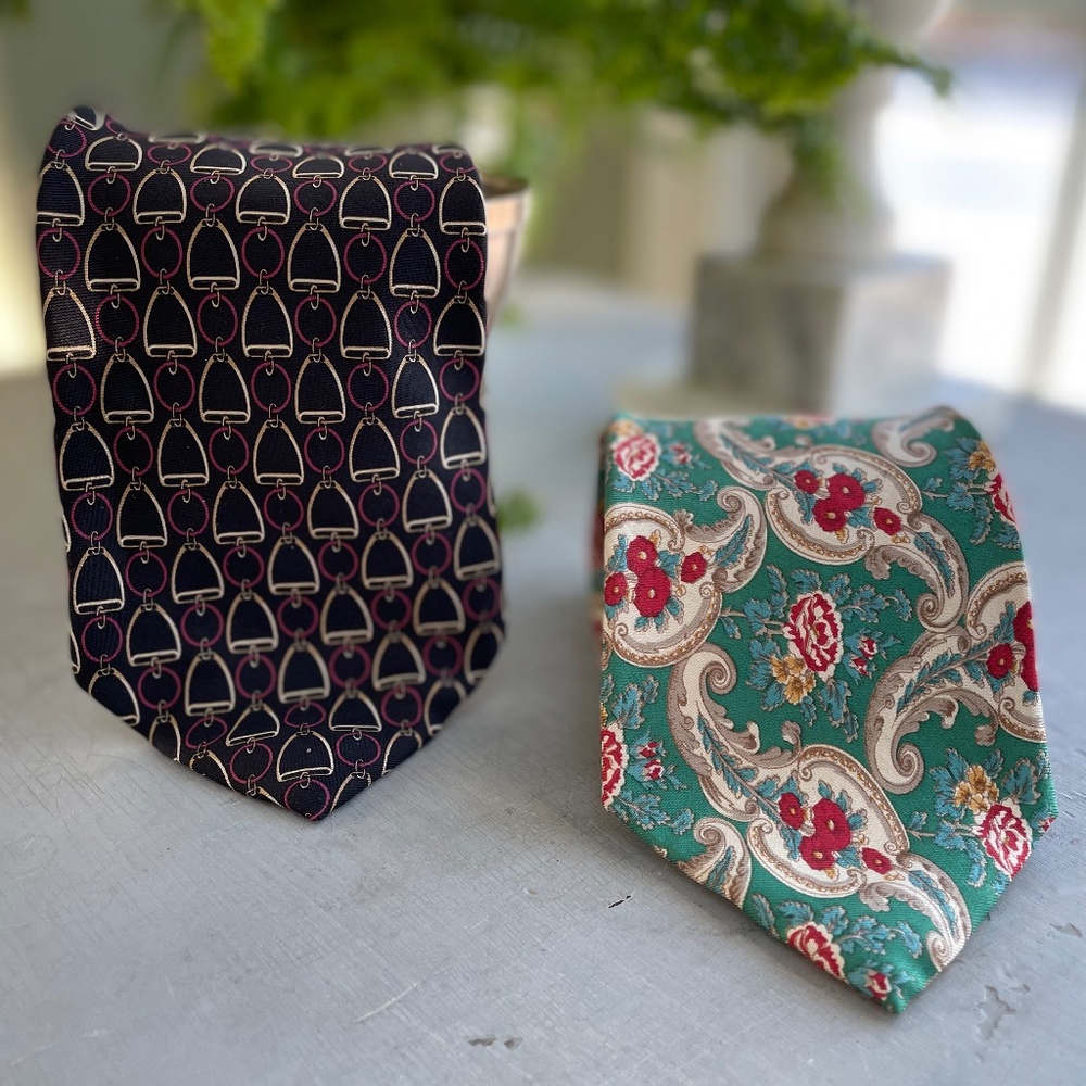 Vintage Silk Men's Neckties